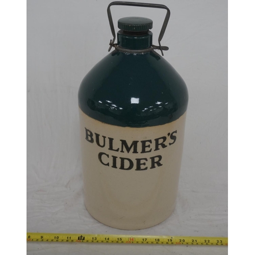 856 - Stone flagon- Bulmers Cider 17