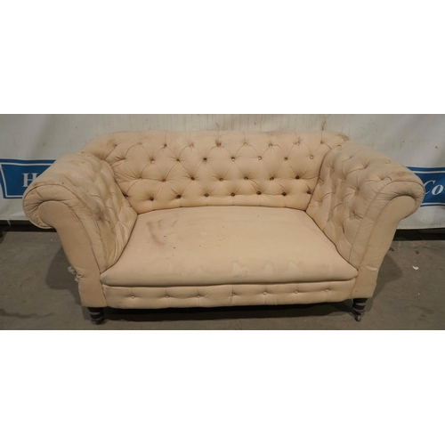 9 - Button back Chesterfield drop end settee