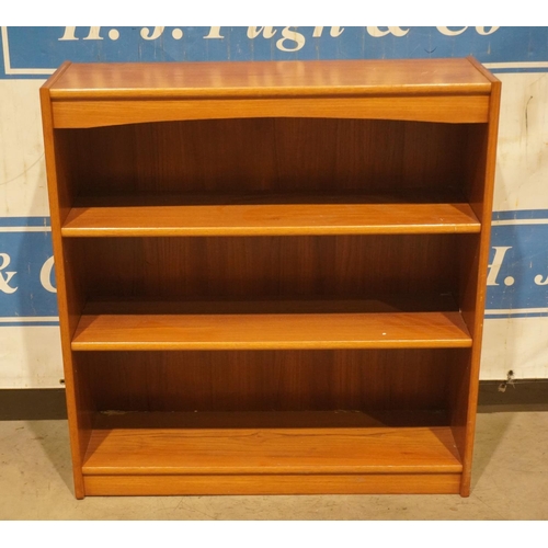 232 - Open bookcase 37 1/2x35 1/2