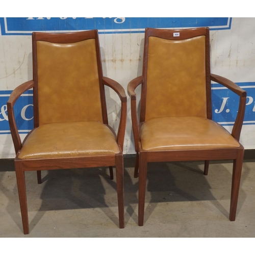 424 - Pair of G Plan arm chairs