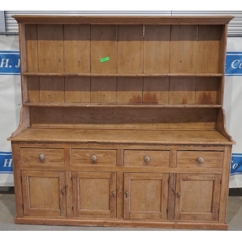 426 - Pine dresser with 4 drawers & 4 doors 87