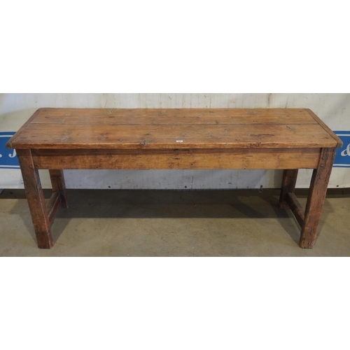 427 - Pitch pine preparation table 71