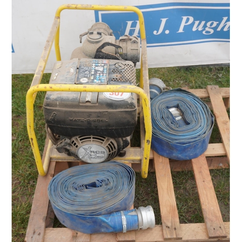 Wacker PT3 diesel water pump