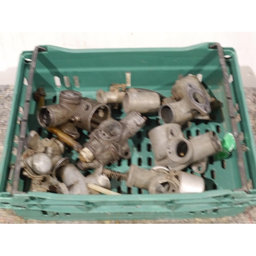 209 - 9 AMAL carburettors for spares & repairs