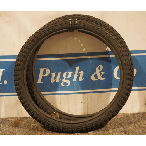 222 - 2 Speedway tyres. Rare 28