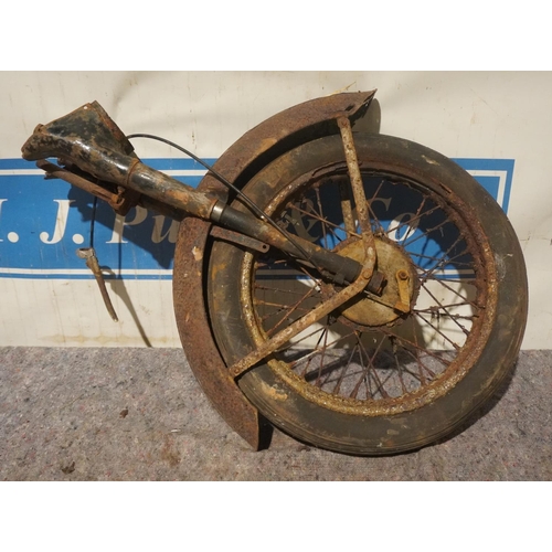 254 - Triumph Tigercub front end