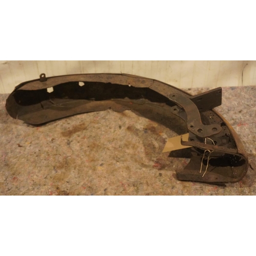 290 - 1913-1919 BSA front mudguard and magneto mounting bracket