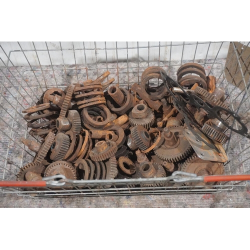 292 - Large quantity of BSA/Triumph single cylinder camshafts, cush drive springs and camwheels. Some NOS