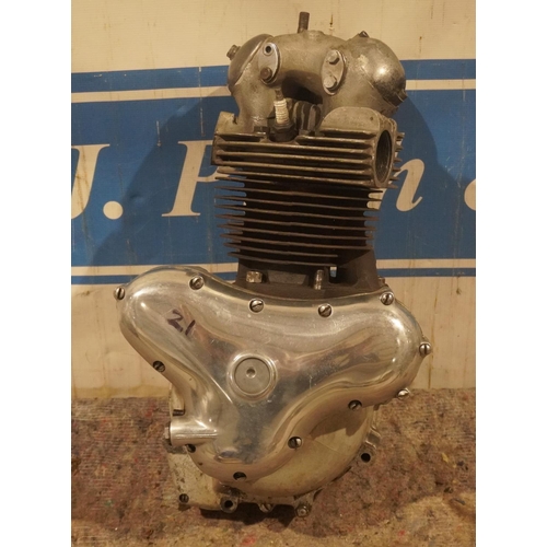 308 - Norton Dominator 600cc engine No.86952, for restoration