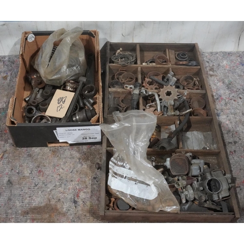 317 - Quantity of conrods and big ends and other autojumble