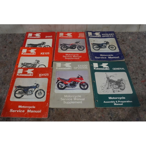 346 - Selection of Kawasaki service manuals