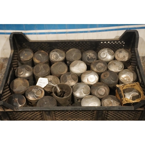 373 - Box of JAP speedway pistons