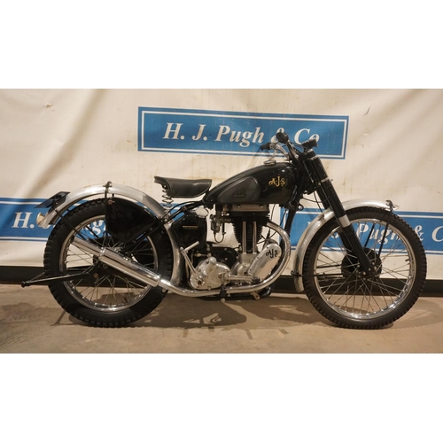 611 - AJS 16M Competition motorcycle. 1949. 350cc. Frame no. 1767C. Very well restored out of a private co... 