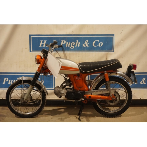 612 - Honda CL70 motorcycle. 72cc. Frame no. CL70 212218. DVLA registered. Reg. FMW 892J.