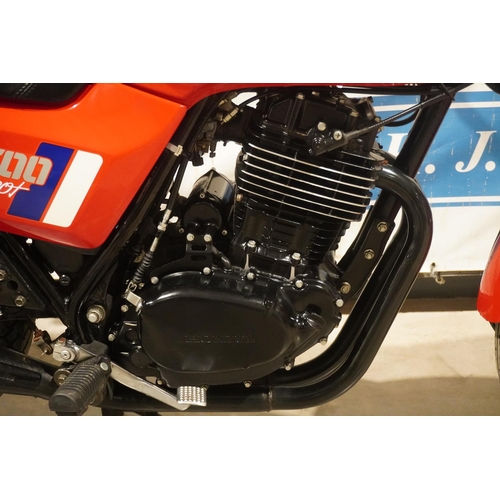 613 - Honda FT500 Ascot motorcycle. 1983. MOT til Feb 2022. 8719miles showing. Imported, registered on 9.3... 