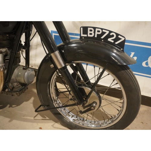 616 - Sunbeam S8 motorcycle. 1949. 487cc. Frame No-S8925 Engine No-S81332. This bike has been with the own... 