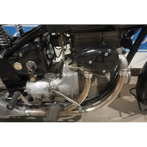 616 - Sunbeam S8 motorcycle. 1949. 487cc. Frame No-S8925 Engine No-S81332. This bike has been with the own... 