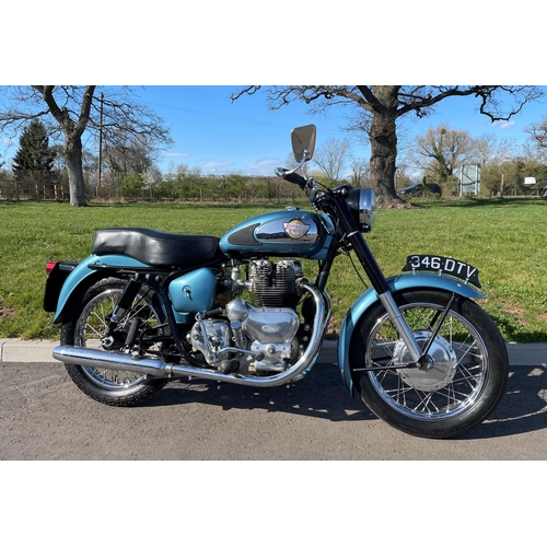 617 - Royal Enfield 500 Twin motorcycle. 1959. This is the Meteor Minor model. Frame no- 5470 Engine No-70... 
