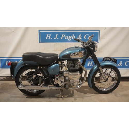 617 - Royal Enfield 500 Twin motorcycle. 1959. This is the Meteor Minor model. Frame no- 5470 Engine No-70... 
