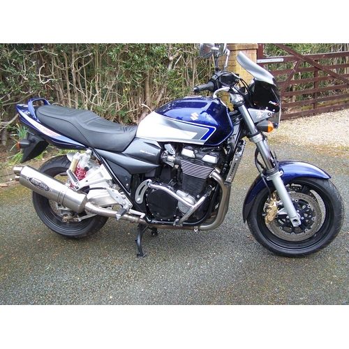 628 - Suzuki GSX 1400 motorcycle. 2006. This was the final edition of this model. It runs and rides well. ... 