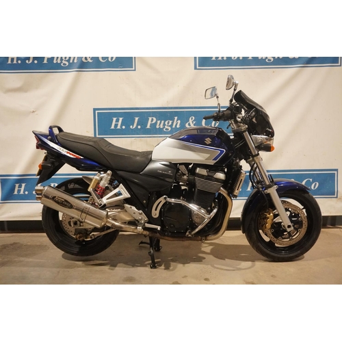 628 - Suzuki GSX 1400 motorcycle. 2006. This was the final edition of this model. It runs and rides well. ... 