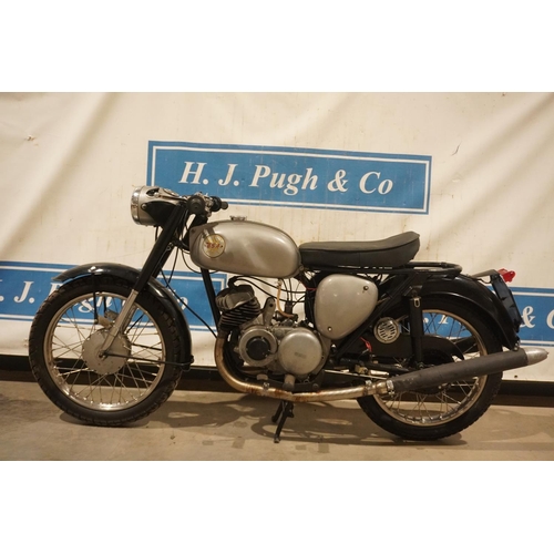 682 - BSA Bleader motorcycle. 1966. Bantam D10 fitted with Ariel 250 Twin engine. Frame no. D10A4551, Engi... 