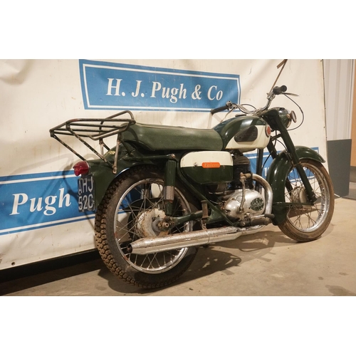 683 - Francis Barnett Falcon 87 motorcycle. 1965. 199cc. Frame no. HF9 2398, engine no. V20T9497. Original... 