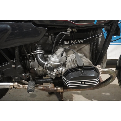 706 - BMW R80 Mono motorcycle. 1985, 798cc. Matching engine and frame numbers. MOT til March 2022. Odyssey... 