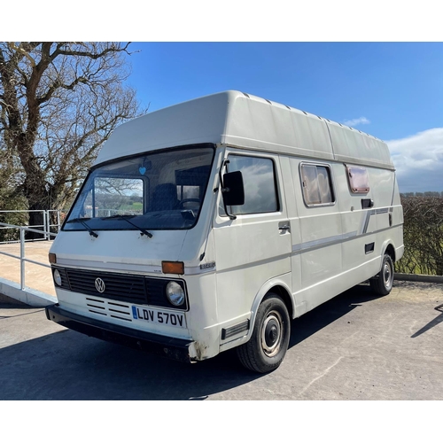 733 - VW LT28D Kemperlink camper. 1979. 2383cc. Chassis No- 2892529285. Low miles with only 36000 showing ... 