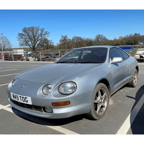 734 - Toyota Celica saloon. 1995. 2000cc. Petrol. Chassis No ST202-0084001. Imported. Reg. M49 TOG. Runner... 