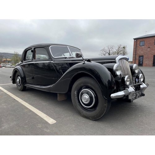 740 - Riley 5 door saloon. 1949. Only a 2 owner car. Runs and drives well. 2443cc 2.5L engine. Chassis No.... 
