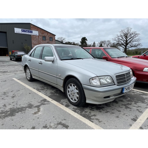 744 - Mercedes C180 Elegance 4 door saloon. 1999. Automatic petrol 1799cc. Runs. Mot until December 2021. ... 