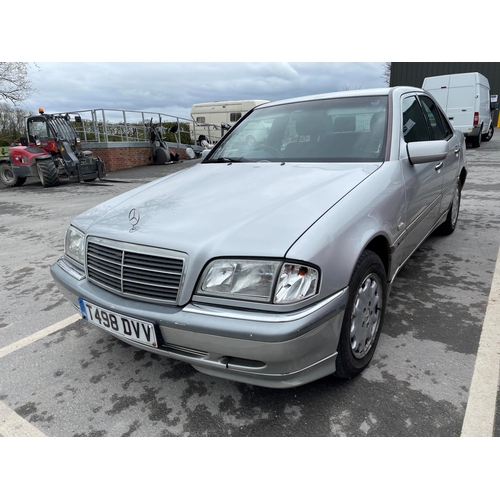 744 - Mercedes C180 Elegance 4 door saloon. 1999. Automatic petrol 1799cc. Runs. Mot until December 2021. ... 