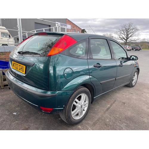 747 - Ford Focus LX 1.6 5 door hatchback. 2002. 1596cc. 70000 Miles from new. Mot until July 2021. Reg MT0... 