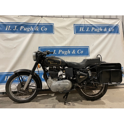 716 - Royal Enfield 500 Bullet motorcycle. 2003. Indian import. This bike was ridden just a few times befo... 
