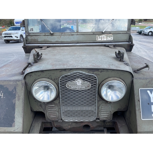 730 - Land Rover Minerva 1952. Ex Belgium Army vehicle. This Land Rover is very original and has been dry ... 