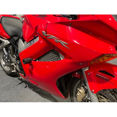 626 - Honda VFR 800 motorcycle. 2005. Very low miles showing on the clock as 7071 miles. MOT until Nov 202... 