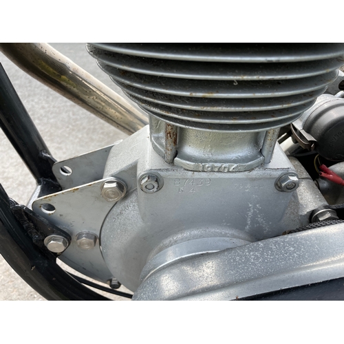 719 - Norton 500 ES2 Single Cafe Racer. 1989.Twin leading brakes, Dunlop rims. 500cc. Frame No- 1498030. R... 