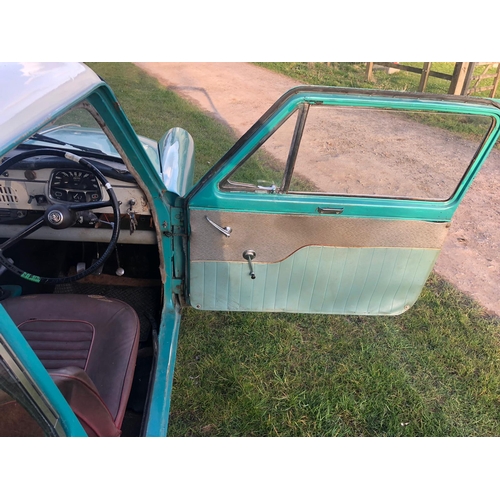 751 - Austin A40 Race replica 2 door hatchback. 948cc. 1962. New 6” wheels & tyres. Brakes don’t work. Reg... 