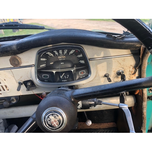 751 - Austin A40 Race replica 2 door hatchback. 948cc. 1962. New 6” wheels & tyres. Brakes don’t work. Reg... 