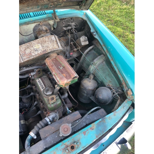 751 - Austin A40 Race replica 2 door hatchback. 948cc. 1962. New 6” wheels & tyres. Brakes don’t work. Reg... 