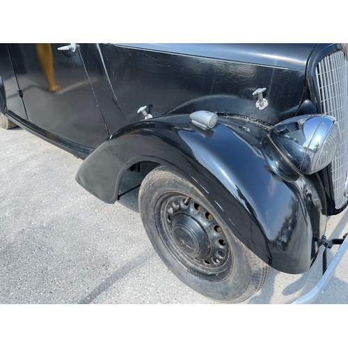 766 - Jowett Super 8 Deluxe 4 door. 1939. Starts and runs. Will need servicing and recommissioning before ... 