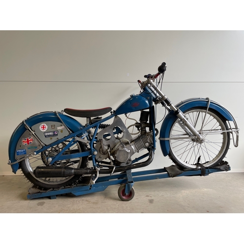 652A - Jawa Ice Racer. Air cooled single cylinder four stoke. 500cc, frame-1970, 23