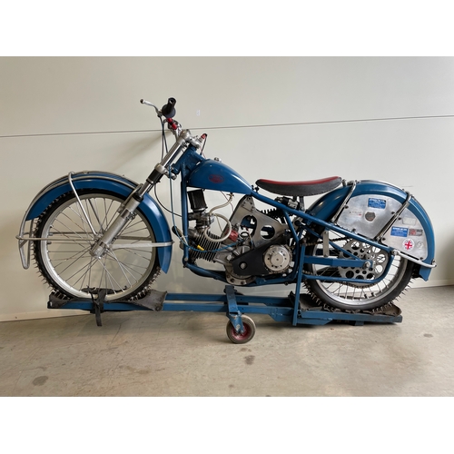 652A - Jawa Ice Racer. Air cooled single cylinder four stoke. 500cc, frame-1970, 23