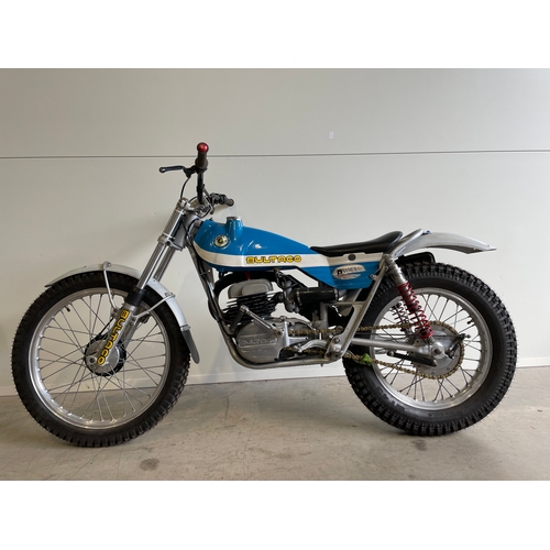 656 - Bultaco Sherpa model 80 motorcycle. 1972. 325cc. Runs. Very tidy condition, with some spares and 2 n... 