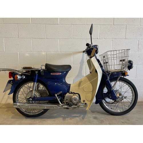 619C - Honda Super Cub motorcycle. 2007. 50cc. Reg. DC07 KMG. No docs