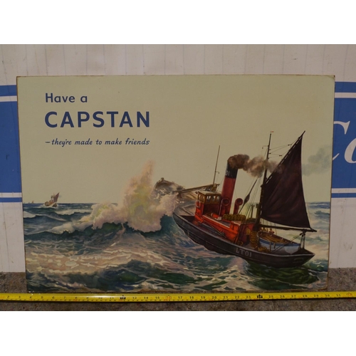 145 - Capstan showcard 27x19