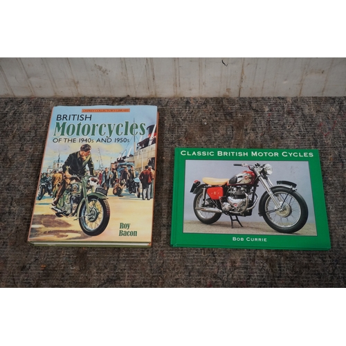 354A - Classic British motorcycles by Roy Bacon and Classic British motorcycles by Bob Currie