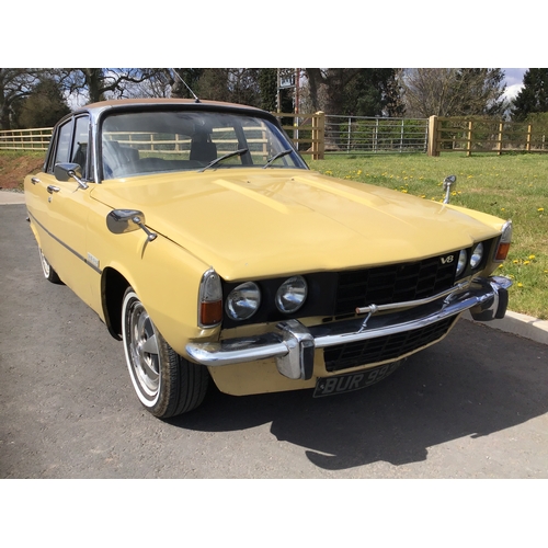 750 - Rover P6 3.5 4 door. 1972. V8 Engine, Cherry bomb exhausts, sports steering wheel. Includes 2 extra ... 