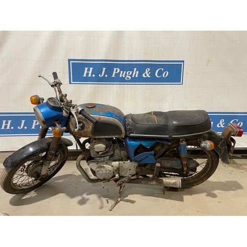 769 - Honda CB175 motorcycle. 1975. Good project. V5.